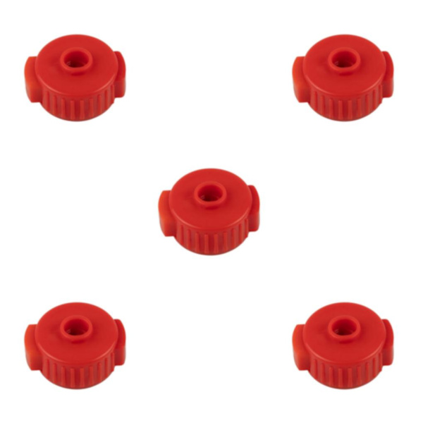 1/2/3/5 Professionell trumma snabbkopplingsmutter Enkel att installera trumma Red 3cm 5Set