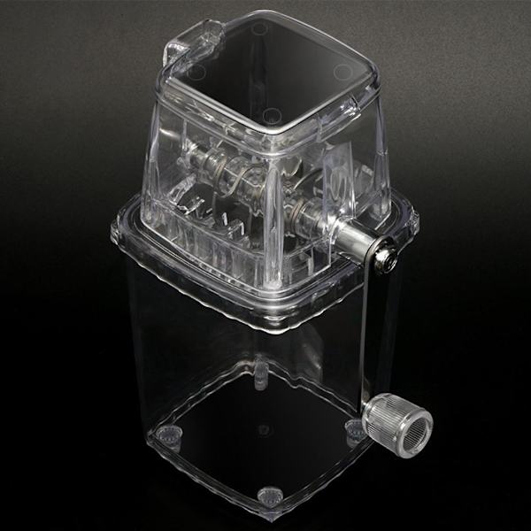 Bärbar manuell iskross Handhållen snökon BPA-fri för hemmet clear 23.9x16x12cm