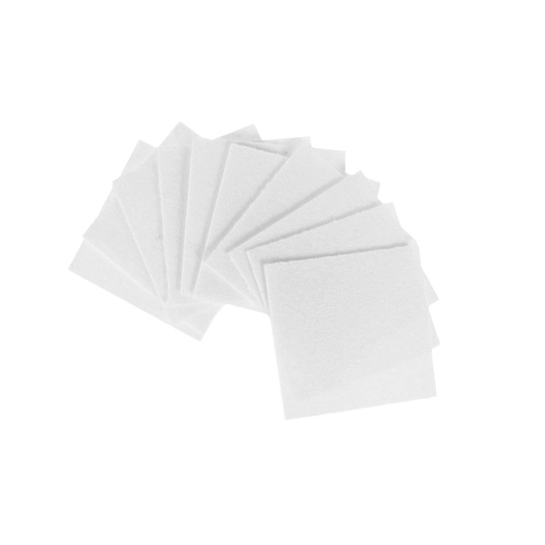 50 ark glasfusingpapper fyrkantigt keramiskt fiberpapper