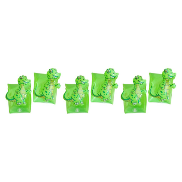 1/2/3/5 2x uppblåsbara armband för barn simärmar flyter Dinosaur 15x15x1cm 3Set