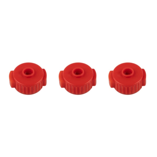 1/2/3/5 Professionell trumma snabbkopplingsmutter Enkel att installera trumma Red 3cm 3Set