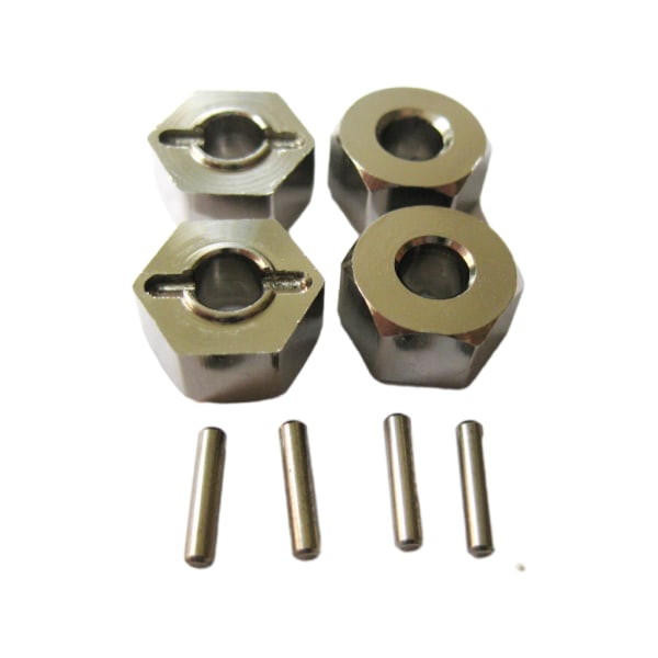 1/2/3/5 4MM hjulfäste för 1/14 LC larvband Hög precision 4MM titanium color 5Set