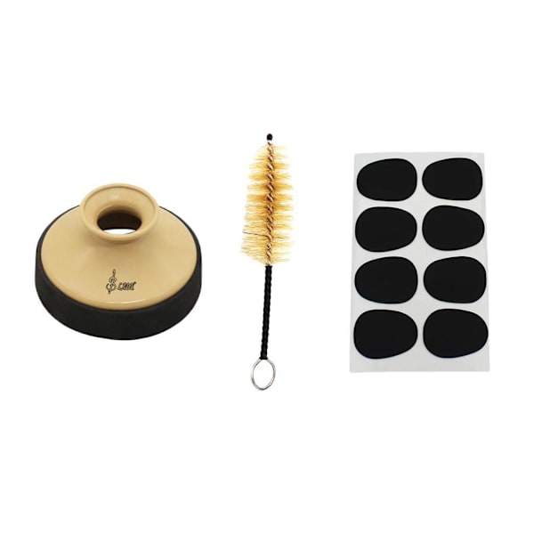 Alto Saxphone Sax Mute Munstycke Patches Kuddar Munstycke Borste