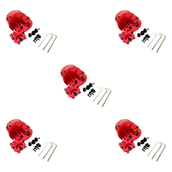 1/2/3/5 Metal Transmission Växellåda Motorväxel För 1/10 Axial Red 5Set