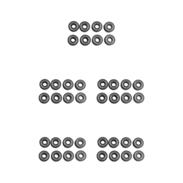 1/2/3/5 8st Skateboardlager 8mm Precision Storlek ABEC-11 för Gray 22mm 5Set