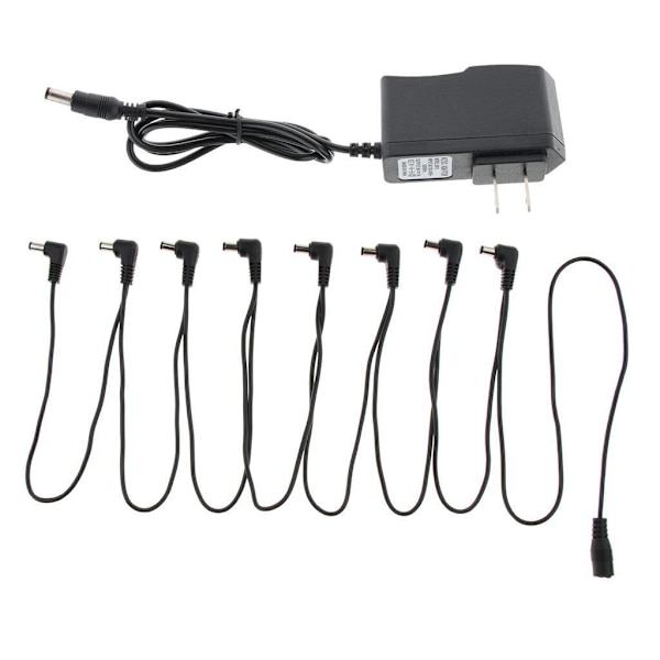 Guitar Effector Power För Laddningskabel