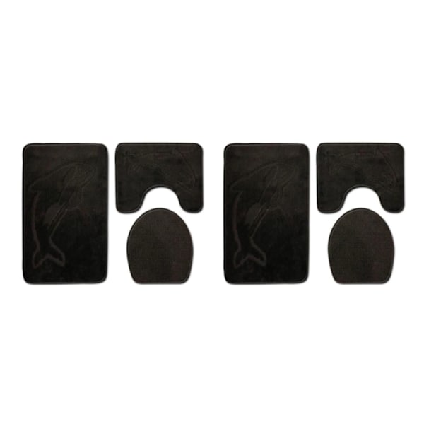 1/2 3pack/lot Halkfri Chenille Badmatta Lätt att installera PJ210831-A004 2Set