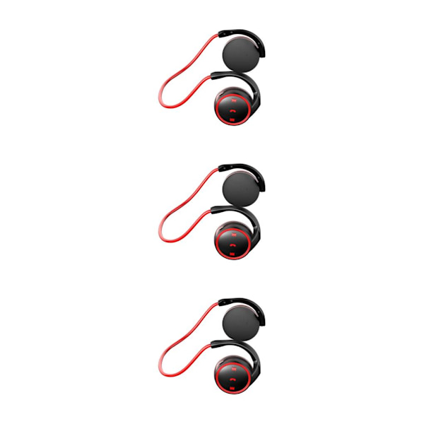 1/2/3 Bluetooth 5.0 Hörlurar Hörlurar HD-samtal DSP-brus Black Red Box size: 125x100x30mm 3Set