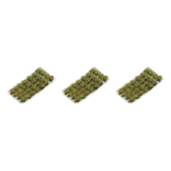 1/2/3/5 Miniature Cluster För Grass Grass Tufts Scenery Model Withered Yellow 3Set