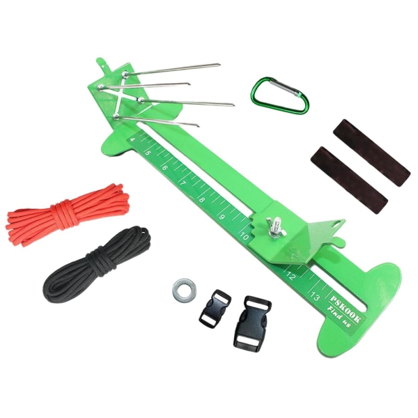 Paracord Armband För Jig Kit Armband Flätning Stickning Grass Green
