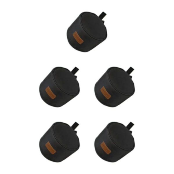 1/2/3/5 Hängande återanvändbar utomhustoalettpappershållare för camping 5PCS