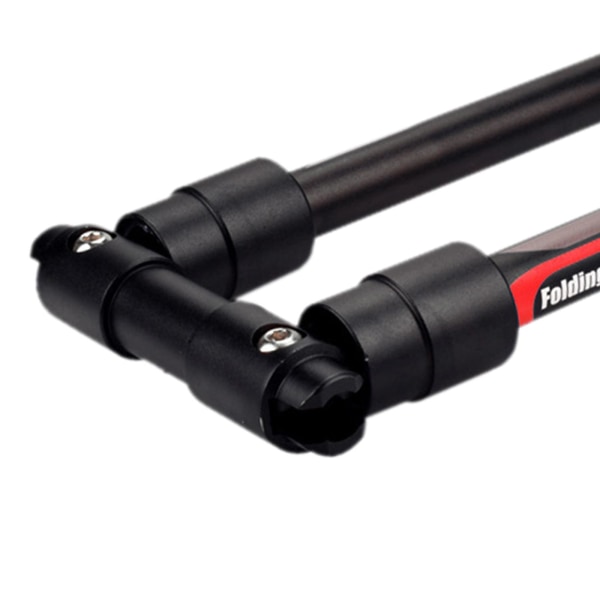 Folding Handlebar Racing För Cykelskoter Flat Handle Bar Red 560mm