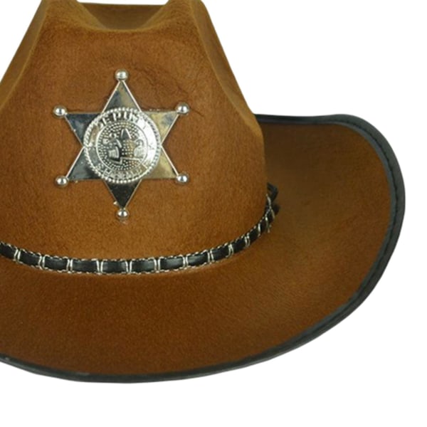 Damer Män Western Cowboyhatt Solhatt med String För Jazzhatt Coffee