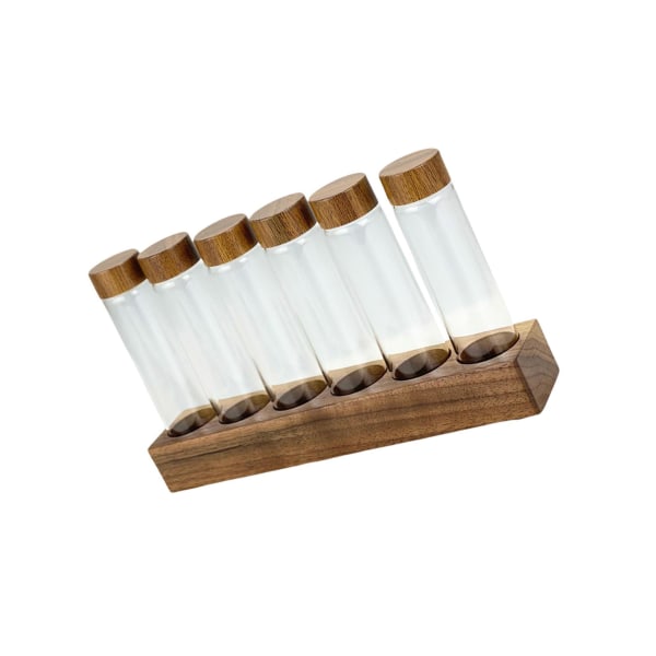 1/2 Kaffebönor Förvaringsbehållare Tom Spannmål Nötförseglad 17g 21.5 x 4.7 x 3cm 1Set