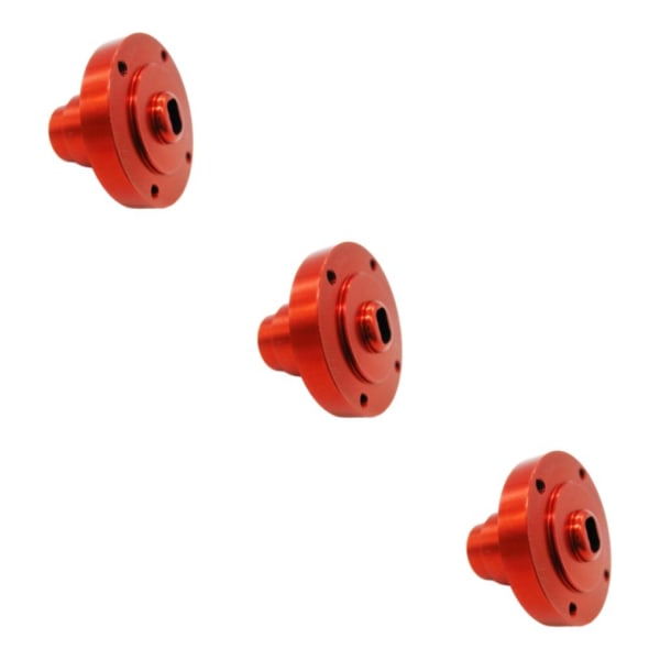 1/2/3/5 aluminium Diff direktaxel Diff- case för 1/10 AXIAL SCX10 Red 3Set