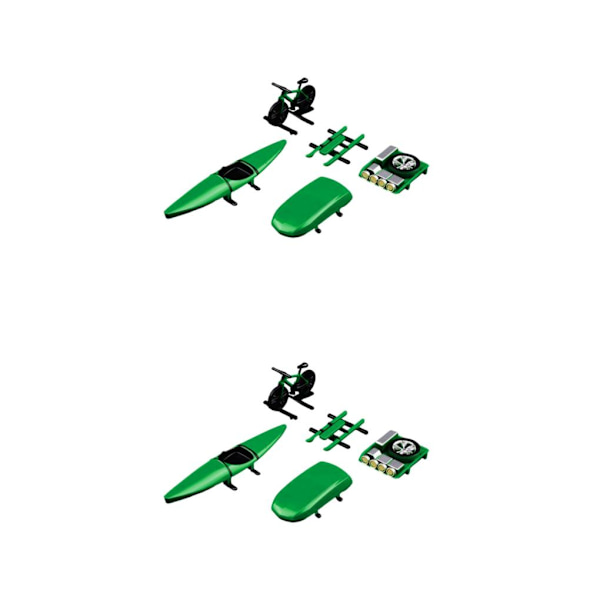 1/2/3/5 5st Professionell modell bildelar ersättning för 1/64 Green 2Set