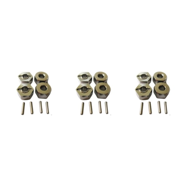 1/2/3/5 4MM hjulfäste för 1/14 LC larvband Hög precision 4MM titanium color 3Set