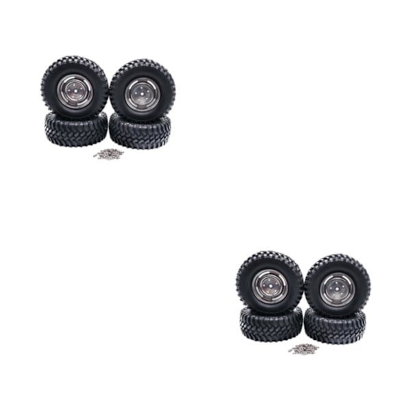 1/2/3/5 4-håls 100MM simuleringsdäck för ECX 1/12 Rc RGT136100 titanium 2Set