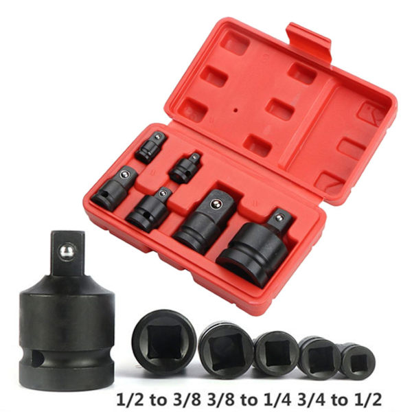 1/2 6 delar Slaghylsa Adapter Bilreparationsdelar Socket 1 Pc