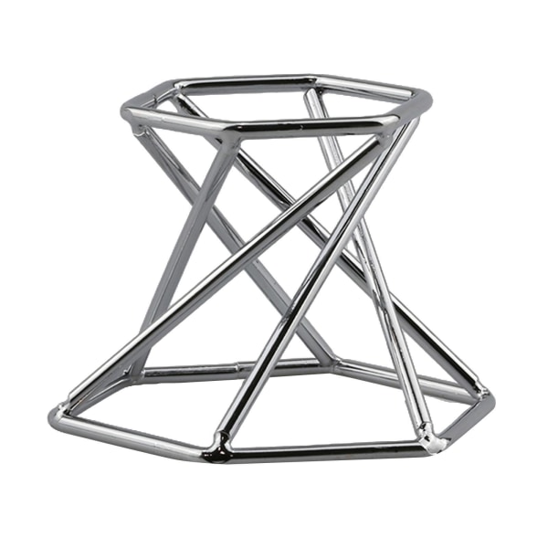 1/2/3/5 glasobjektiv med kulstativ för mineralprov Hexagon Silver 1Set