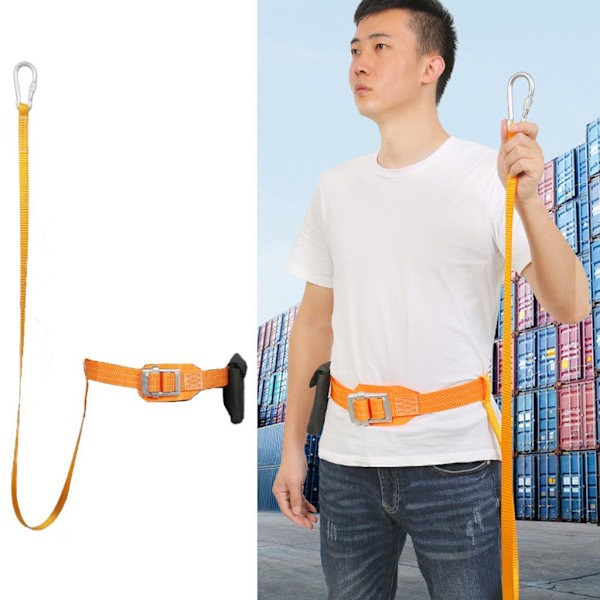 1/2 med lanyard fallskyddsbälte med verktygsväska Style 2 1 Pc