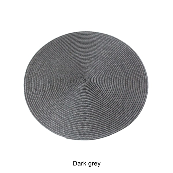 1/2/3/5 runda bordstabletter Bred applicering Robust och hållbar dark grey 1Set