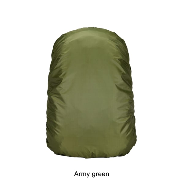 1/2/3/5 Ryggsäck Torrt Vattentätt Cover Unisex för resor Green 1Set