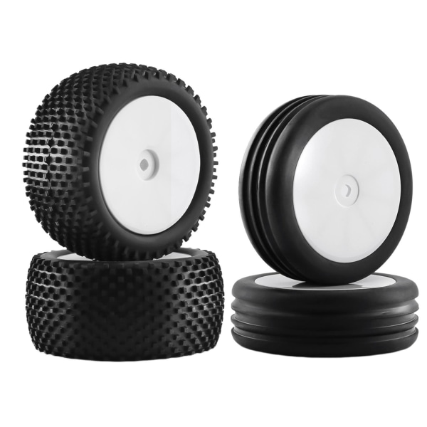 Gummi RC bilhjul hjul hjuldäck för SRX2 1:10 fordon