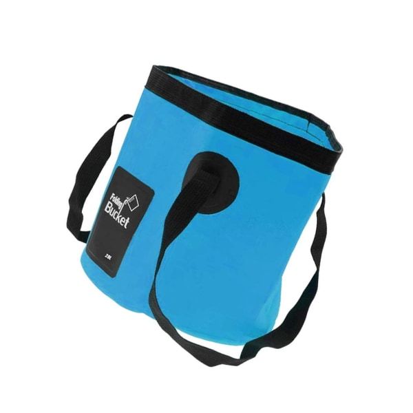 1/2 hopfällbar hopfällbar campinggrill Picknick vattenförvaring Sky Blue 30x27CM 1Set