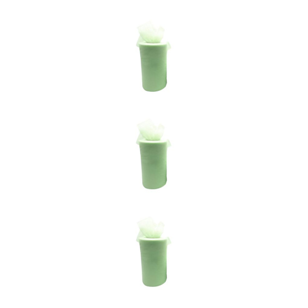 1/2/3/5 White Roll handled Tyll Coil Hållbar och pålitlig bröllop bud green 3Set