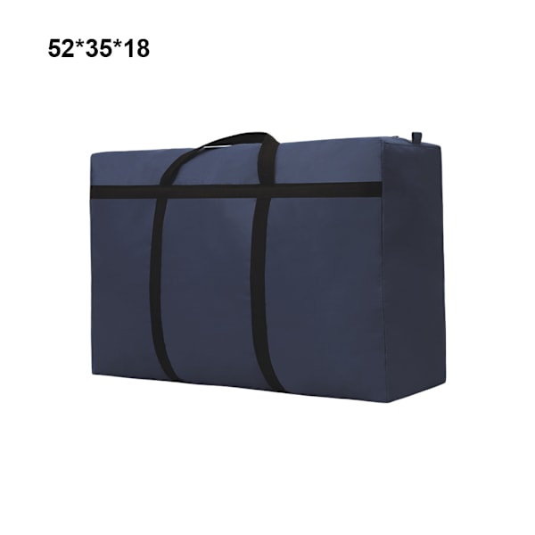 1/2/3/5 Oxford-tygväska med stor kapacitet för att flytta och resa dark blue-40L 1Set