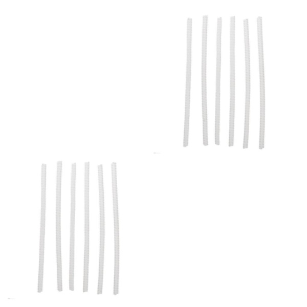 1/2/5 6 delar Ringstorleksjustering för lösa ringar Smyckesskydd Clear 6 Pcs 3mm A 2Set