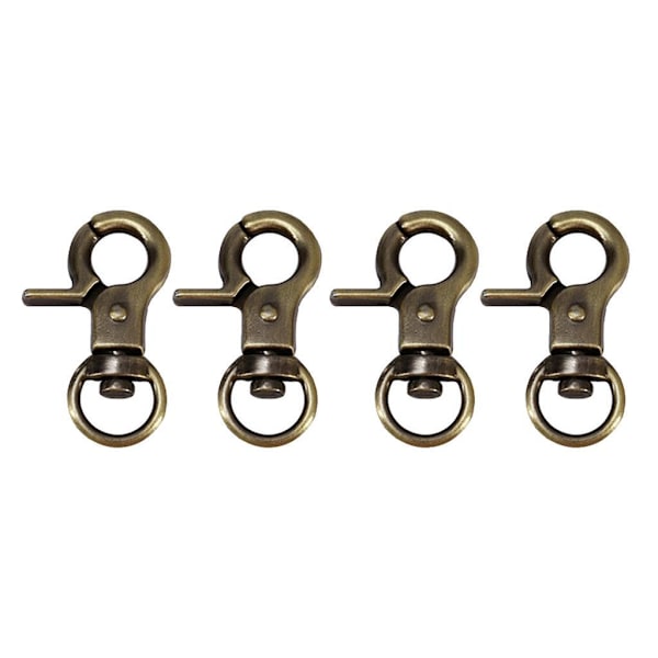 1/2/3/5 4 st zinklegering hummerklospänne Swivel Trigger Clips Bronze 30mm 1Set