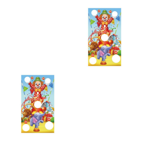 1/2/3 Återanvändbara speluppsättningar Banner Friends Interaction Toss Game Style B 2Set