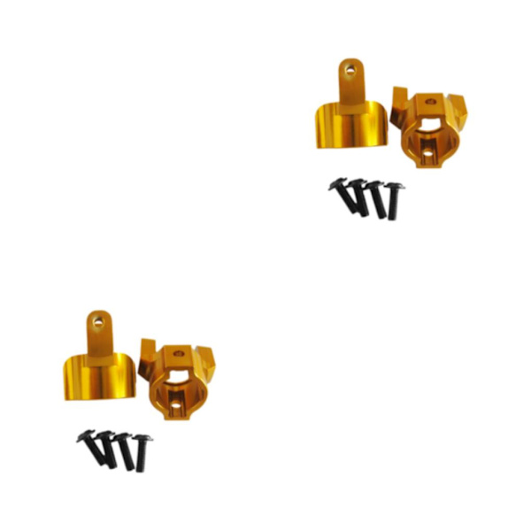1/2/3/5 aluminium C-nav för AXIAL SCX10 högprecisionsaluminium yellow 2Set