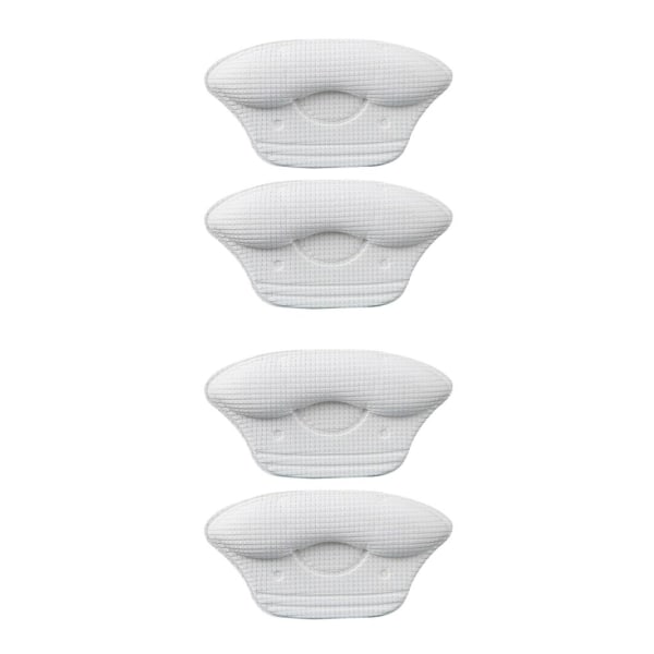 2/3/5 Heel Pads for Big Shoes Anti För Slip Shoe Grips Soft White 5mm 2Set