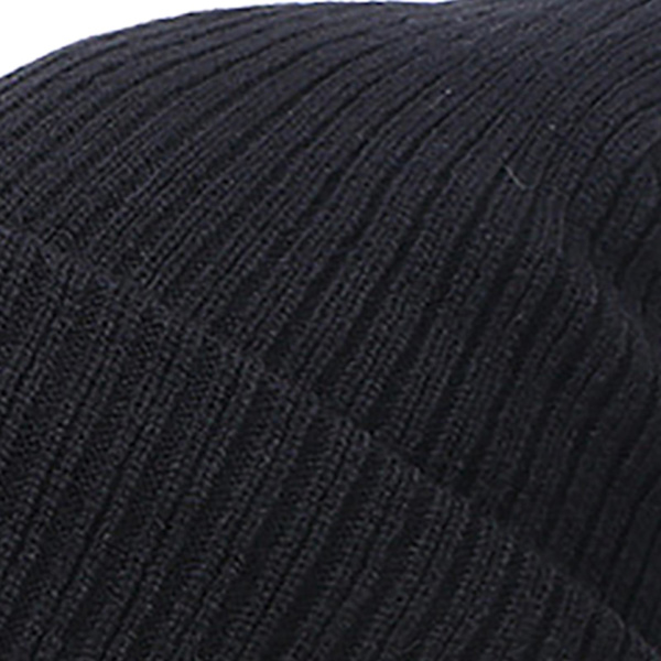 1/2 Beanie Hat Scarf Handskar Set Varm mjuk bomull för skidcykling Black 1Set
