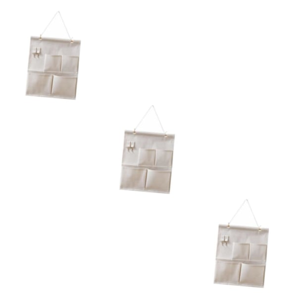 1/3 Förvaringsväska Multifunktions Flera fickor Behållare för 4 Pockets 3Set