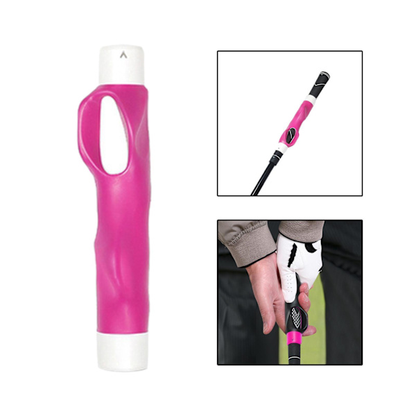 1/2 För Golf Swing Trainer Träningshjälp Anti För Slip Man Rose Red Length 15.5cm 1Set