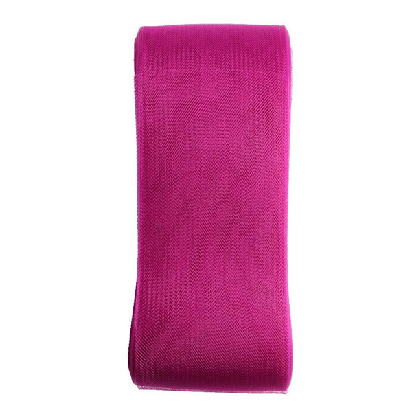 1/2 Crinoline Horse Hair Braid DIY Craft för fascinerare Deep Rose Red 1Set