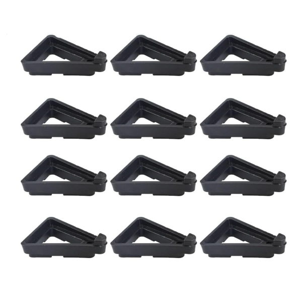 1/2/3/5 12 stycken Lätt och bärbar pottålösning för Large black 5Set