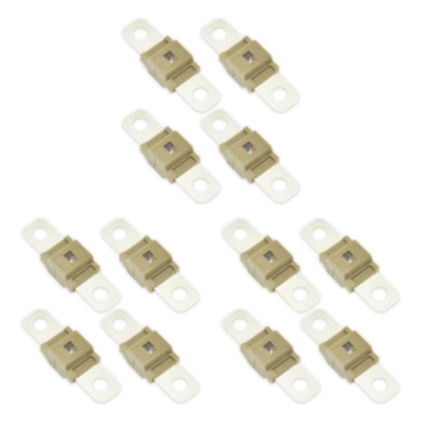 1/2/3/5 4 stycken plastisolator för högströmssäkring bred Mud yellow80A 8*4CM,4pcs 3PCS