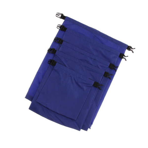 1/2 5 Storlekar Set Vattentät Torrväska Säck Förvaring Camping Rafting 1 Pc