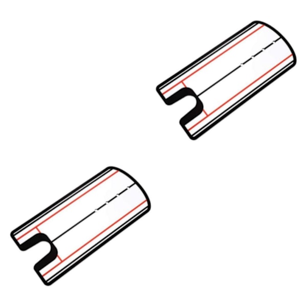 1/2/3 slitstark putsjusteringsspegel för precisionsputtning 2PCS