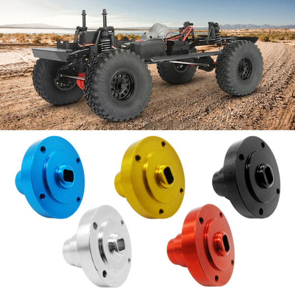 1/2/3/5 aluminium Diff direktaxel Diff- case för 1/10 AXIAL SCX10 Golden 1Set