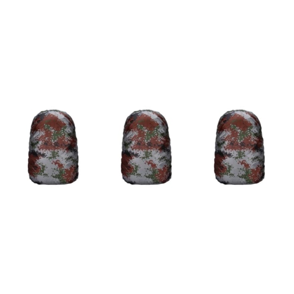 1/2/3/5 Ryggsäck Torrt Vattentätt Cover Unisex för resor Digital Camouflage 3Set