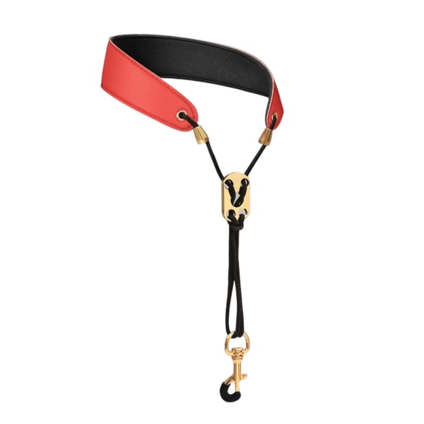 1/2/3 Saxofon Halsrem Vadderad Bekväm för sopran Red 45cm 1Set