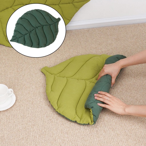 Tvättbar hundsängmatta Bekväm burunderlägg för soffa Kennel och Green Leaf