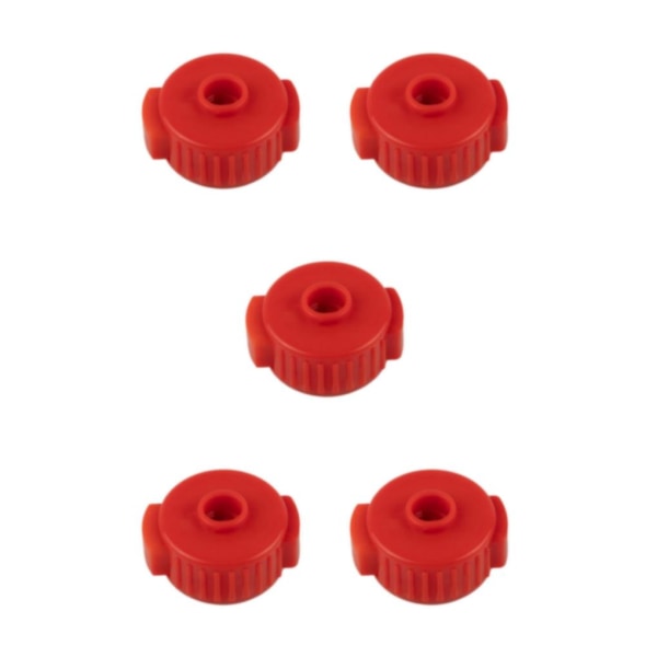 1/2/3/5 Professionell trumma snabbkopplingsmutter Enkel att installera trumma Red 3cm 5Set