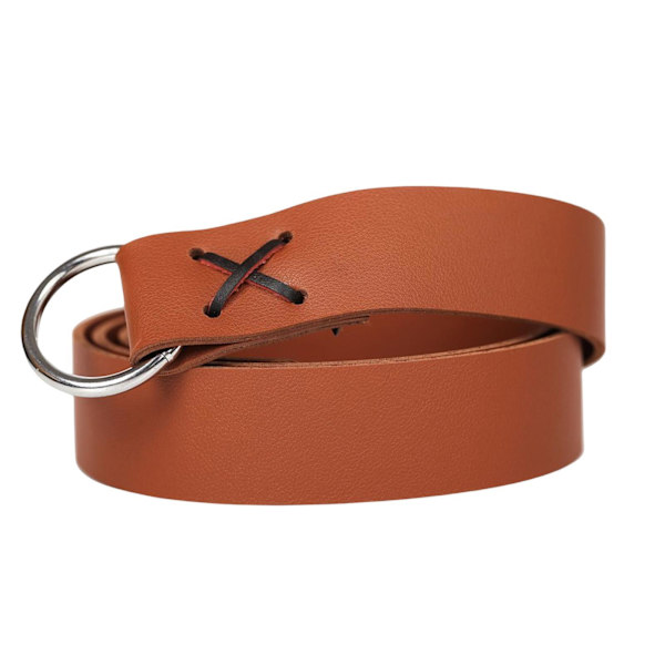 1/2/5 Läder Medieval För Viking Bälte Midjeband Fotorekvisita Brown Length: 190cm 1Set